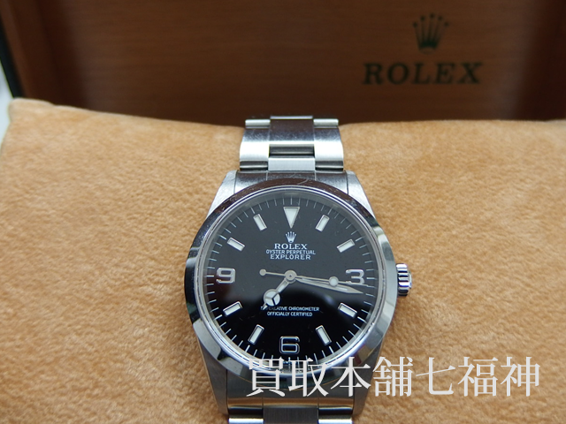 ROLEX(ロレックス) エクスプローラーⅠ14270 A番の買取事例
