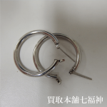 Pt900 フープピアス