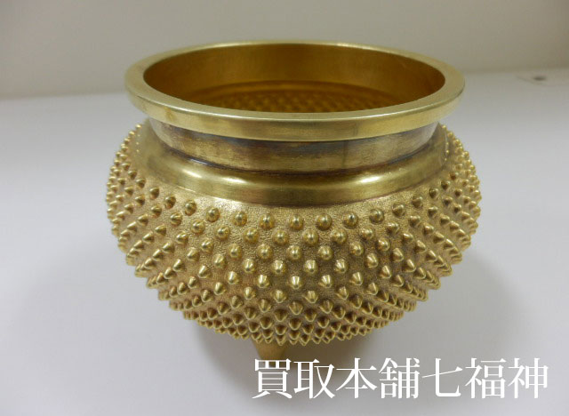 K18 香炉（こうろ）/ 線香立て（仏具）の買取事例