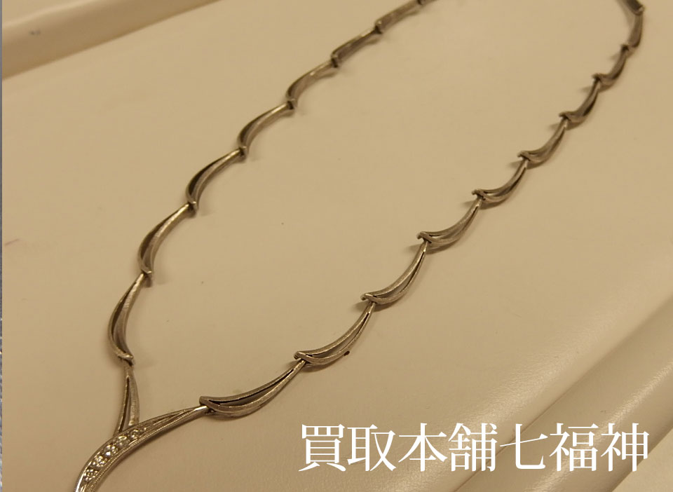 K14WG デザインネックレスの買取事例