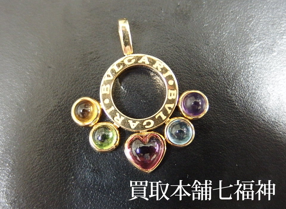 BVLGARI(ブルガリ) アレグラ マルチカラーストーン ペンダントトップの買取事例