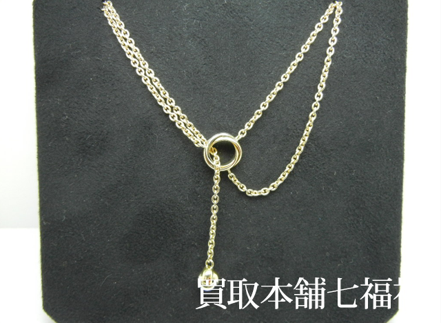 Cartier（カルティエ）ベビートリニティ パンピーユネックレスの買取事例