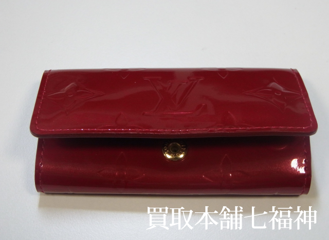 Louis Vuitton（ルイ ヴィトン）モノグラム ヴェルニ 4連キーケース ミュルティクレ4 M91976の買取事例