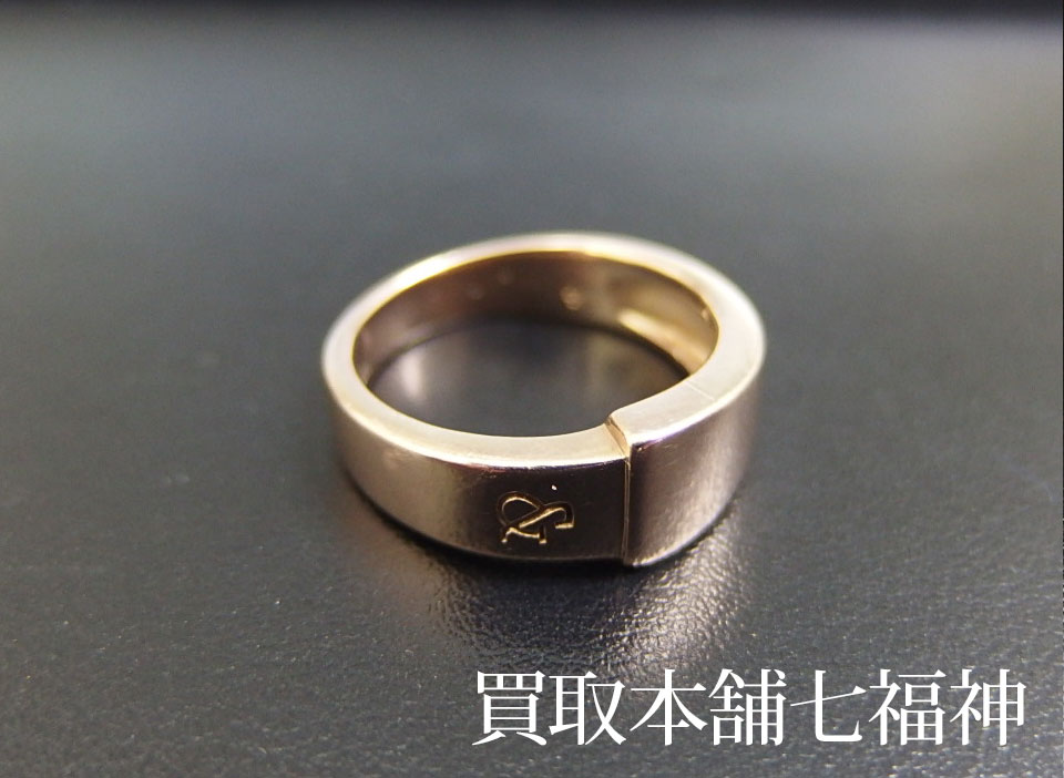 K18ピンクゴールドリングの買取事例