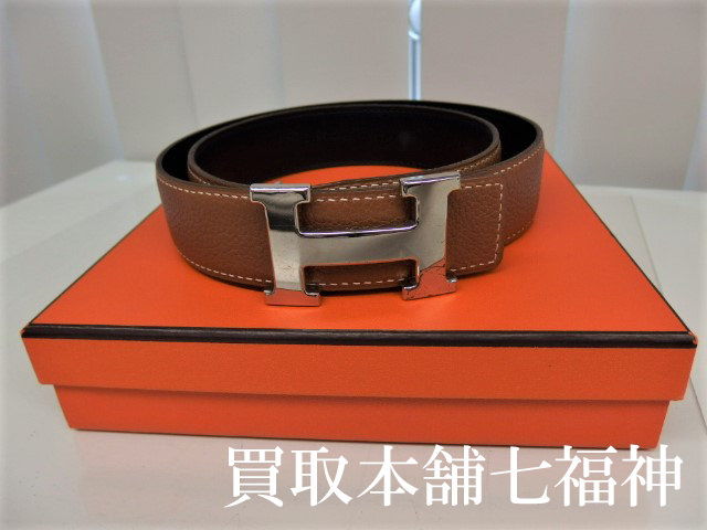 HERMES（エルメス）Hベルト（コンスタンス）（□H刻印・80㎝）