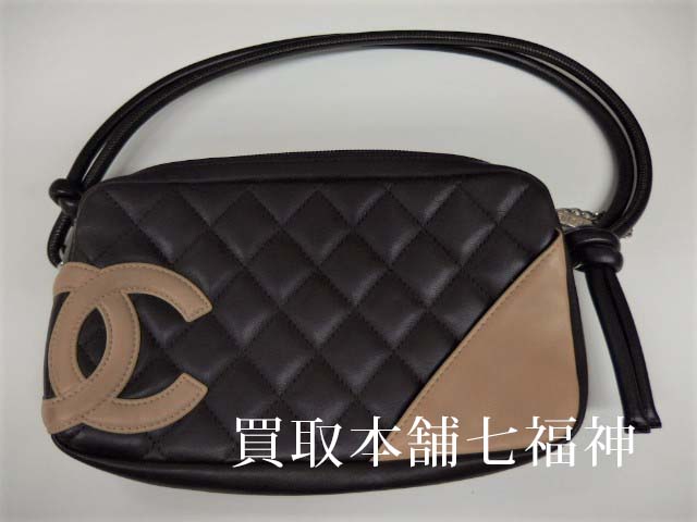 CHANEL（シャネル）カンボンライン アクセサリーポーチ A25175 カーフスキン/ラムレザーの買取事例
