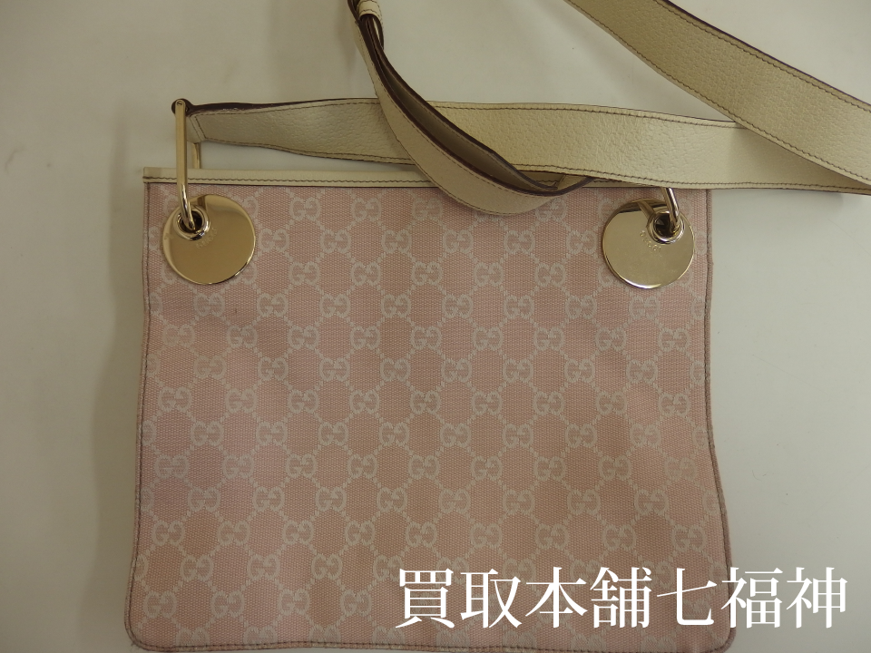 GUCCI（グッチ）エクリプスGGキャンバスショルダーバッグ 120841の買取事例