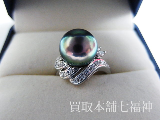 田崎真珠 パール付リングの買取事例