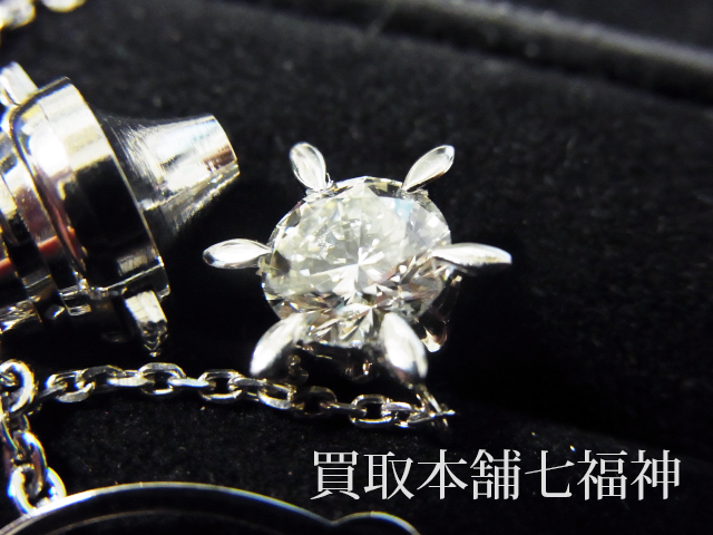 ココ山岡 Pt900 ダイヤ1.13ct タイタックの買取事例