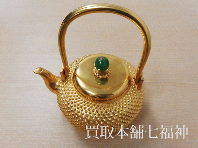 24金急須 約800gの買取事例