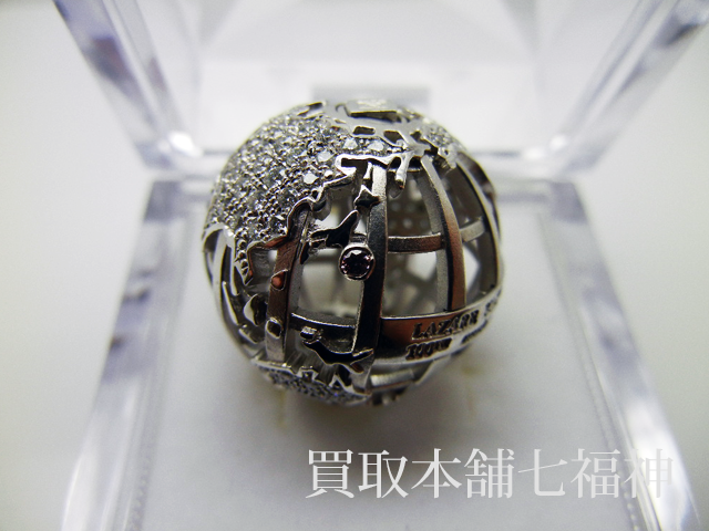 Pt950 プラチナペンダント ダイヤ付の買取事例