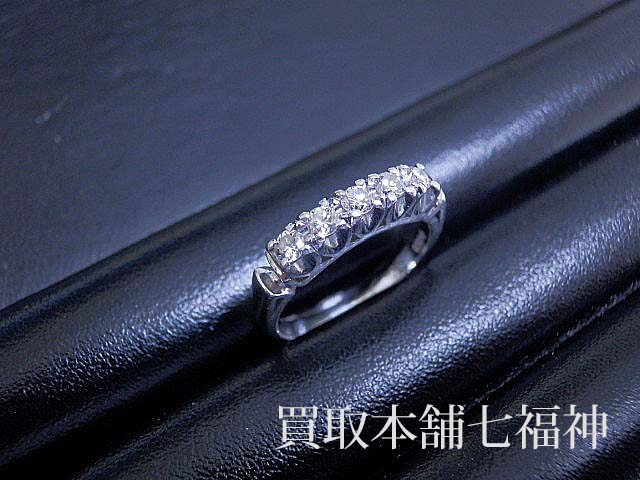 Pt900 メレダイヤモンド付プラチナリングの買取事例