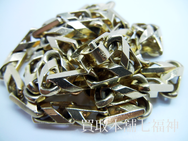 18K刻印 金ネックレスの買取事例