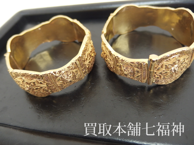21K刻印(アトK)バングル