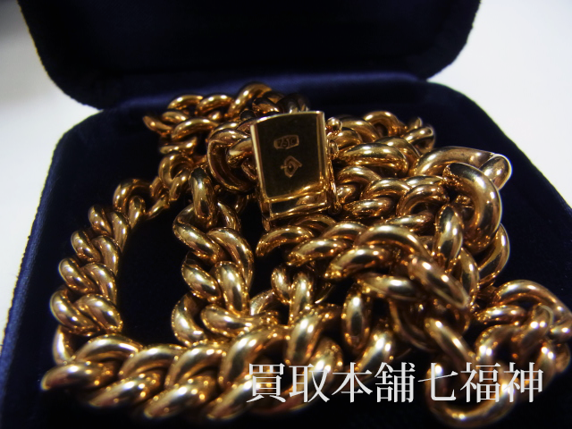 K18(750刻印) ネックレスの買取事例