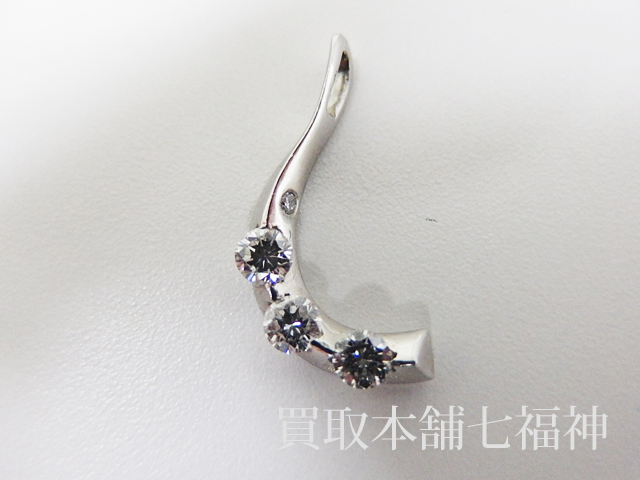 Pt900 ダイヤモンド付トップ0.52ctの買取事例