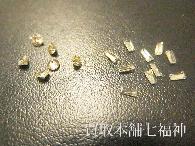 メレダイヤモンドのルースの買取事例