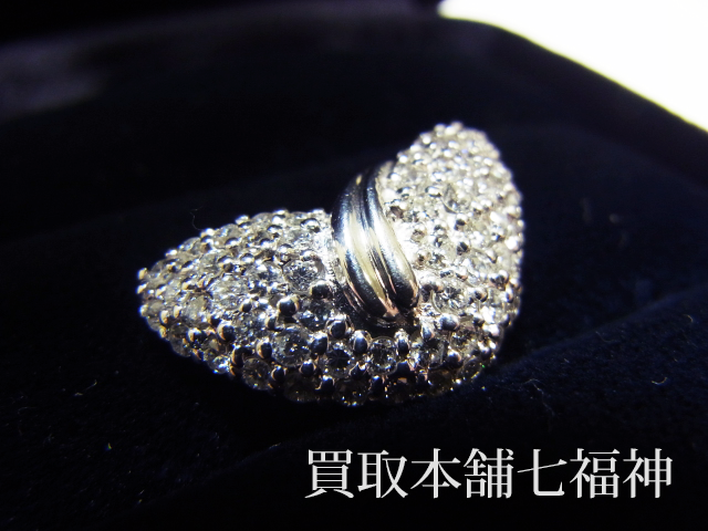 Pt900 メレダイヤ 1.02ct ペンダントの買取事例
