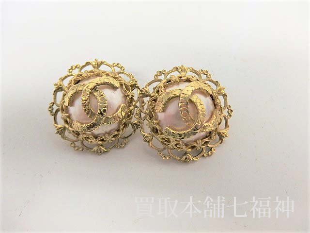 CHANEL(シャネル)ココマーク・フェイクパールイヤリングの買取事例