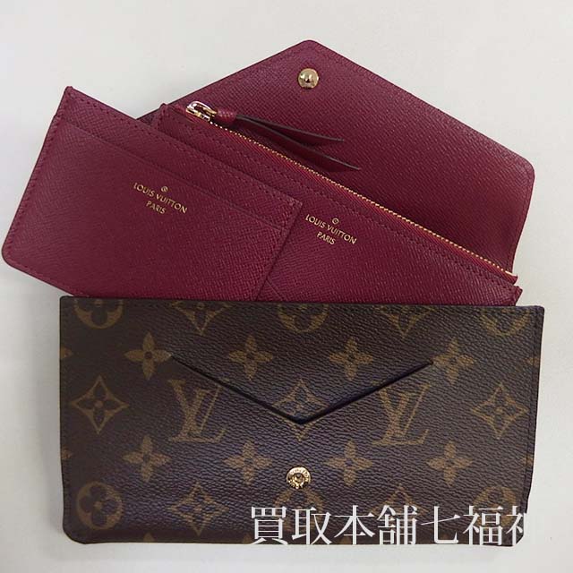 LV(ルイ・ヴィトン) モノグラム ポルトフォイユ・ジャンヌ M62155の買取事例