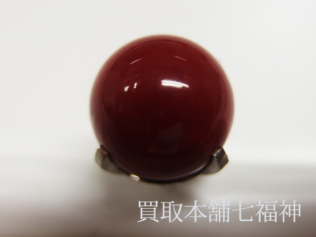 Pt900 21mm珊瑚リングの買取事例