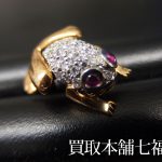 【買取相場10,000~20,000円】Pt900/K18 ルビー0.119ct ダイヤモンド0.36ct付タイタックの買取事例 【買取相場10,000~20,000円】Pt900/K18 ルビー0.119ct ダイヤモンド0.36ct付タイタックの買取事例