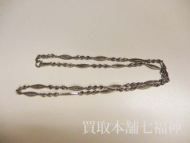 Pt850 プラチナ デザインネックレスの買取事例 | 七福神ブログ