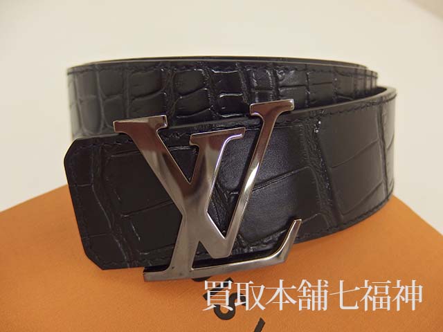 LV（ルイ・ヴィトン）サンチュール イニシアルベルト クロコダイル 