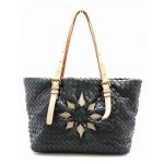 Bottega Veneta ボッテガ・ヴェネタ イントレチャート フラワーバッグ レザー