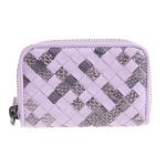 Bottega Veneta ボッテガ・ヴェネタ コインケース ラベンダー イントレチャート×パイソン