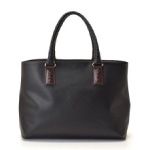 Bottega Veneta ボッテガ・ヴェネタ トートバッグ マルコポーロ 黒 PVC レザー