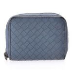 Bottega Veneta ボッテガ・ヴェネタ コインケース イントレチャート ブルー