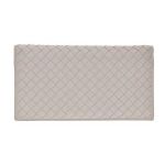 Bottega Veneta ボッテガ・ヴェネタ 二つ折長財布 カーフ アイボリー イントレチャート