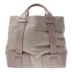 Bottega Veneta ボッテガ・ヴェネタ スコルピート トートバッグ グレー キャンバス カーフ