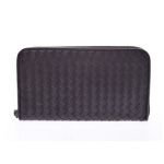 Bottega Veneta ボッテガ・ヴェネタ ラウンドファスナー財布 イントレチャート