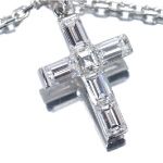 BOUCHERON ブシュロン クロス ダイヤモンド K18 ネックレス