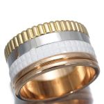 BOUCHERON ブシュロン キャトル K18 ワイドリング ホワイト