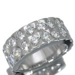 BOUCHERON ブシュロン ディアマン K18 ワイドダイヤリング