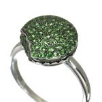 BOUCHERON ブシュロン タンタシオン マカロン ガーネット リング K18WG スモール