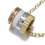 BOUCHERON ブシュロン ネックレスダイヤ キャトル ホワイト K18YG/WG/PG