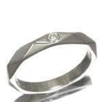 BOUCHERON ブシュロン 1P ダイヤモンド ファセットリング