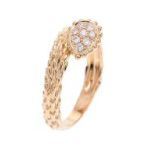 BOUCHERON ブシュロン セルパンボエムリング スモール YG ダイヤ