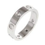 Cartier カルティエ ラブリング フルダイヤ WG