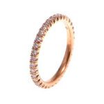 Cartier カルティエ エタニティリング PG フルダイヤ