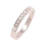 Cartier カルティエ マイヨンパンテールリング 4Pダイヤ WG