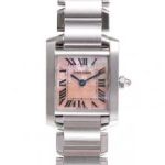 Cartier カルティエ タンクフランセーズSM ピンクシェル