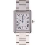 Cartier カルティエ タンクソロXL SS シルバー文字盤 W5200028