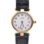 Cartier カルティエ ヴェルメイユ GP 革