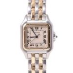 Cartier カルティエ パンテールMM 2ロウ YG SS