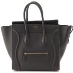CELINE セリーヌ ラゲージ ミニショッパー ブラック
